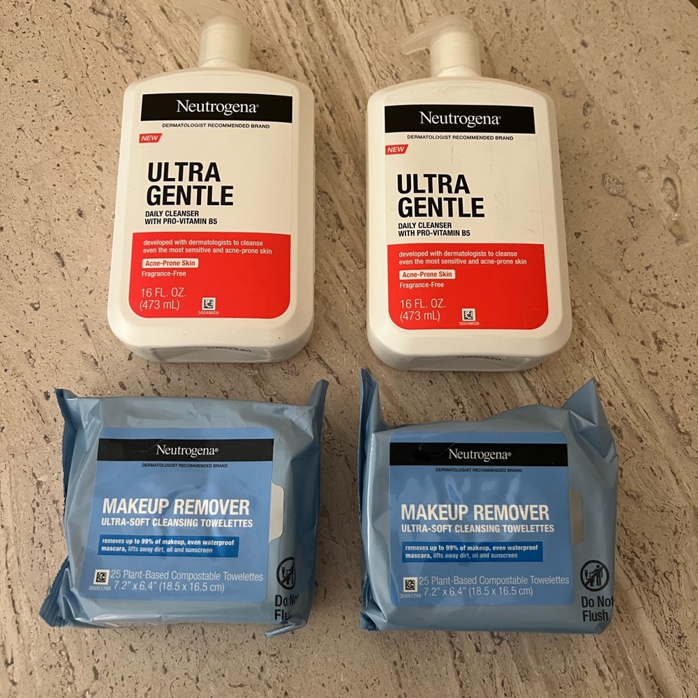 Neutrogena Ultra Gentle Cleanser and Makeup Remover Set